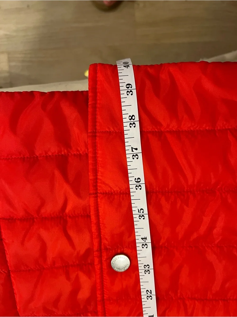 NWOT Lands' End Women's Quilted Bright Red Puffer Coat